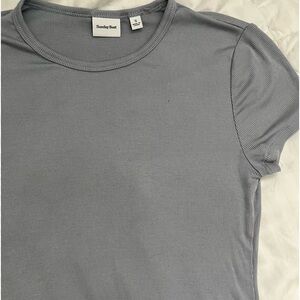 sunday best ribbed tee